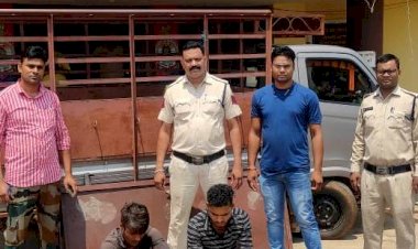 CG:चोरी किये बिल्डिंग मटेरियल सामान एवं घटना मे प्रयुक्त वाहन जुमला कीमती करीबन 7,53,200/-रूपये जप्त… नाबालिक सहित 4 आरोपी धरदबोचे गये..बेरला पुलिस को मिली बड़ी सफलता