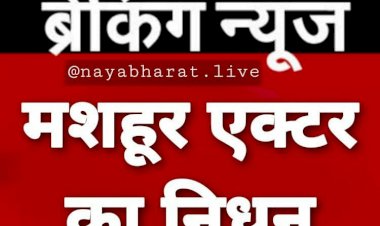 Actor Died: बेहद कम उम्र में जाने माने एक्टर का निधन... कुछ दिन पहले ही अस्पताल से शेयर की थी फोटो... सिनेमाजगत में शोक की लहर....