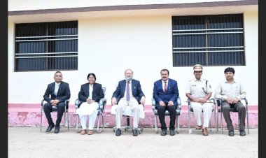 मुख्य न्यायाधीश अरूप कुमार गोस्वामी एक दिवसीय प्रवास पर पहुंचे कवर्धा ।