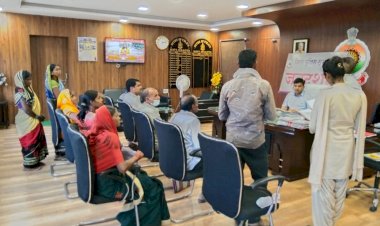 पुलिस अधीक्षक सूरजपुर ने जनदर्शन में आमजनता की सुनी समस्या...