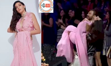 Nora Fatehi Dance Video: Nora Fatehi: नोरा फतेही ने पहना था रिवीलिंग ब्लाउज, टेरेंस लुईस ने की ऐसी हरकत कि हिल गया पूरा पब्लिक...