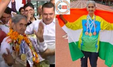 Bhagwani Devi Dagar: 94 साल की दादी ने बढ़ाया देश का गौरव, जीत लाईं गोल्ड, घर लौटने पर खूब नाचीं, जमकर झूमे लोग...