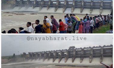 CG- गंगरेल डैम के सभी 14 गेट खोले गए... प्रशासन ने जारी की अलर्ट..20 हजार क्यूसेक पानी छोड़ा गया...देखने उमड़ी पर्यटकों की भीड़....देखे फ़ोटो और विडियो….