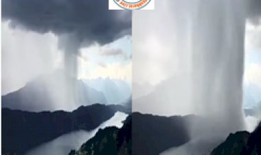 Viral Video: पहाड़ों में मची जोरदार तबाही, जानें क्या है बादल फटना और इसकी खास वजह...देखे कैमरे में कैप्चर हुये प्रकृति के अद्भुत नज़ारे को...