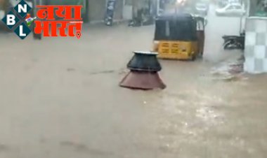 Viral VIDEO:बरसात में हांडी समेत बह गई बिरयानी, लोग बोले जल्दी डिलीवरी करने की खास निंजा टेक्निक...