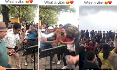 Viral Video: 'धरम पाजी' का शानदार गाना गाकर पुलिसवाले ने मचाया धूम, सुनते ही मदहोश होकर झूमने बुजुर्ग...