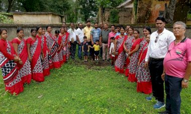 प्रेस क्लब बाँकी मोंगरा द्वारा विद्यालय में 
पौधारोपण कर बच्चों को पर्यावरण संरक्षण का दिया संदेश....