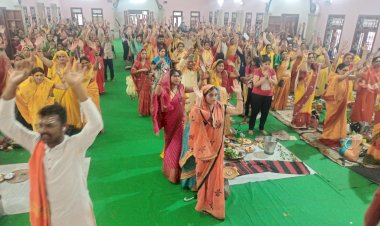 समग्र ब्राह्मण परिषद क्षेत्र छत्तीसगढ़ द्वारा ग्यारह पार्थिव शिवलिंग निर्माण सहित भव्य रुद्राभिषेक संपन्न...