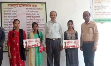 छत्तीसगढ़ श्रमजीवी पत्रकार संघ के प्रदेशअध्यक्ष ने गत वर्ष खेल दिवस के अवसर पर मनेंद्रगढ़ रेलवे के खिलाड़ी शुभम  वसोने का सम्मान किया था उसके साथ हर परिणाम 1 वर्ष बाद दिखलाई पड़ रहे हैं