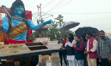 बस्तर की सुख शांति, समृद्धि सामाजिक सौहार्द श्रेष्ठ बस्तर के पथ पर बढ़ने हेतु भगवान शिव से की प्रार्थना - नवनीत चांद