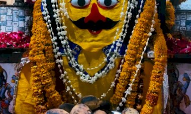 श्री मसानिया भैरुनाथ मंदिर में 1008 दीपकों से महाआरती कल