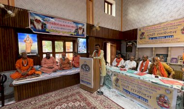 अहम अंहकर का त्याग करने से होगी पंचायत मजबूत: महामण्डलेश्वर स्वामी हंसराम