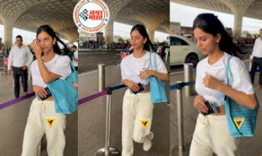 Suhana Khan Video: एयरपोर्ट पर कैजुअल लुक में आई नजर सुहाना खान, विडियो देख फैंस ने कहा -आग लगा दी आपने तो... देखे वायरल विडियो...