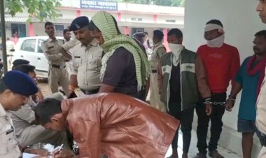 कार के साइलेंसर चोरी करने के मामले में अंतर्राज्यीय चोर गिरोह के पांच सदस्यों को पुलिस की टीम ने कोर्ट के आदेश पर रिमांड पर लिया