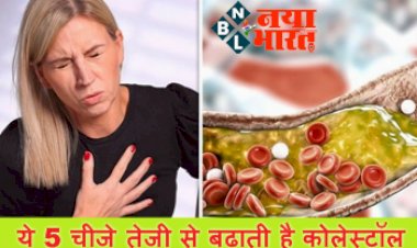 Reduce LDL bad cholesterol : बढ़ा हुआ कोलेस्ट्रॉल है खतरे की घंटी! ये 5 चीजे तेजी से बढाती है कोलेस्ट्रॉल, हार्ट अटैक से बचना है तो इन चीजो से करे परहेज...