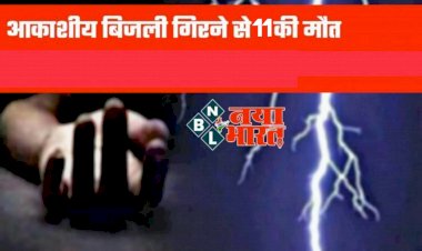 BIG NEWS- 11 लोगों की मौत: आकाशीय बिजली का कहर... वज्रपात से 11 लोगों की मौत... CM ने चार लाख की अनुग्रह राशि की घोषणा की... परिवार में छाया मातम.....