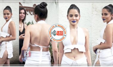 Urfi Javed Video: उर्फी का एक बार फिर नया लुक आया सामने ! सफेद शर्ट से बनाई साइड से पूरी खुली स्कर्ट, कॉलर का बनाया टॉप....जिसे देख लोगो ने कही ऐसी बात...