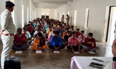 CG:उपजेल बेमेतरा में विधिक साक्षरता शिविर का आयोजन कर बंदियों को दी प्ली - बारगेनिंग की जानकारी