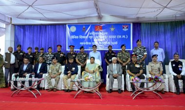 CG- राज्यपाल अनुसुईया उइके ने एसईसीएल के सीएसआर से निर्मित सैनिक विश्रामगृह, जगदलपुर का उद्घाटन किया...