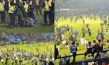129 की मौत Video: फुटबॉल मैच के दौरान मौत का खेल, स्टेडियम में बेकाबू हुए फैंस,मैच के दौरान हिंसा…मचा हड़कम्प…देखे विडियो….