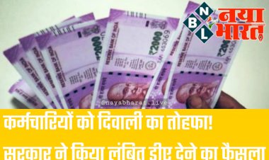 CG- DA पर बड़ा फैसला: कर्मचारियों को दिवाली का तोहफा! DA के लिए 7 दिन और, राज्य सरकार ने किया लंबित डीए देने का फैसला, अब कैबिनेट की औपचारिकता बाकी, इस दिन कैबिनेट में होगा फैसला.....