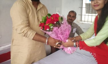 पीएससी कोचिंग वाला संस्था के शुभारंभ में पहुंचे मुक्ति मोर्चा एवं जनता कांग्रेस छत्तीसगढ़ जे के नेता नवनीत चांद - संतोष सिंह