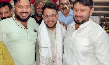 CG:सरोज पांडेय के कट्टर समर्थक बेमेतरा भाजपा जिला युवा मोर्चा उपाध्यक्ष कांग्रेस में शामिल.. विधायक छाबड़ा के जन्मदिन पर हुए कांग्रेस में प्रवेश
