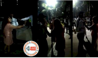 Misbehavior by Woman with Guard Video: नशे में धुत लड़की ने गार्ड का कॉलर पकड़ा, और करने लगी बदसलूकी, वीडियो वायरल....