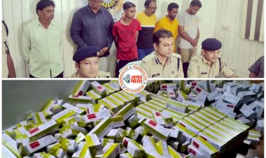 CG- नशे का काला कारोबार: 1 करोड़ से ज्यादा की नशीली दवाई जब्त, पुलिस को मिली 2 लाख टैबलेट, युवाओं के बीच नशे की खेप पहुंचाने का था प्लान, 6 आरोपी गिरफ्तार...