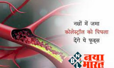Food for cholesterol : नसों में जमे कोलेस्ट्रॉल को पिघला देंगे ये फूड्स...जानें इन 5 चीजें के बारे में जिन्हें डाइट में करना चाहिए शामिल....