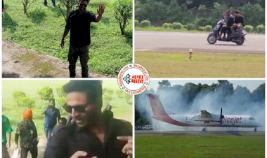 CG में Akshay Kumar: फैंस के साथ एक्टर अक्षय कुमार की मस्ती, स्टार से मिलने उमड़ी फैंस की भीड़, शूटिंग देखने आई भीड़ के पास स्टंट करके पहुंचे, फिर हुआ ये, देखें तस्वीरें और विडियो.....