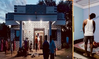 CG- पटवारी ने की खुदकुशी: पटवारी की लाश फांसी के फंदे पर लटकी मिली...सुसाइड नोट में लिखा...जांच में जुटी पुलिस... फैली सनसनी.....