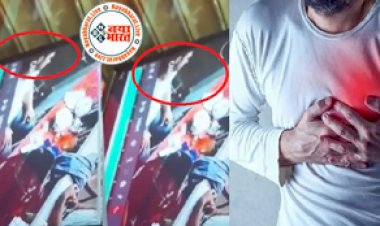 Heart attack: हैरान करने वाला मामला! कुर्सी पर बैठ बात करते आया हार्ट अटैक, चंद सेकंड में जिम ट्रेनर की हुई मौत...