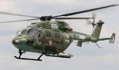 Helicopter Crash: बड़ा हादसा, भारतीय सेना का हेलीकॉप्टर रुद्र दुर्घटनाग्रस्त, मौके पर भेजी गई रेस्क्यू टीम....