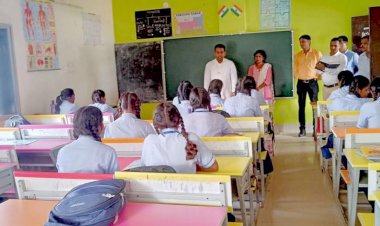 छत्तीसगढ़ राज्य बाल अधिकार संरक्षण आयोग के सदस्य  सोनल कुमार गुप्ता ने स्कूलों, छात्रावासों एवं बाल देखरेख संस्थाओं का किया निरीक्षण…