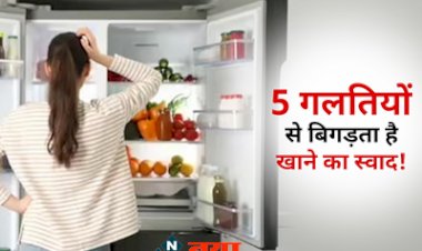 Refrigerator Mistakes: फ्रिज में खाना रखने की आपकी इन 5 गलतियों से बिगड़ जाता है खाने का स्वाद! ज्यादा गलतियां मतलब खाना हो गया खराब....