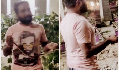 CG- Snake Rescue VIDEO: कलेक्टर बंगला में निकला गुस्सैल और चिड़चिड़ा सांप, मचा हड़कंप, फिर जो हुआ, देखें वीडियो.....