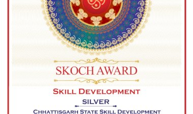 छत्तीसगढ़ राष्ट्रीय स्तर पर फिर पुरस्कृत: मुख्यमंत्री कौशल विकास योजना को मिला स्कॉच सिल्वर अवार्ड, CM भूपेश ने दी बधाई....