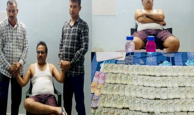 घुसखोर गिरफ्तार : रिश्वतखोर संयुक्त सचिव अरेस्ट,90 हजार रुपए लेते हुए रंगे हाथ गिरफ़्तार, 49.24 लाख कैश निवास से जब्त,कार्रवाई से मचा हड़कंप...