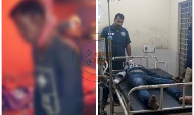 CG- फांसी के फंदे पर लटक गया युवक: पत्नी से कहा जीना नहीं चाहता और लगा ली फांसी, देवदूत बनकर पहुंची डायल 112 की टीम, आत्महत्या की कोशिश करने वाले युवक को बचाया, फंदे से उतारकर पहुंचाया अस्पताल.....