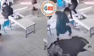 Viral Video: फर्श पर काम कर रहा था गरीब मजदूर, तभी अचानक भरभराकर गिरी छत...फिर जो हुआ उसे देख सभी आँखे रह गयी फटी की फटी ...  देखें वीडियो...