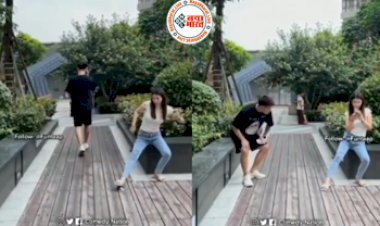 Boy girl viral video: लड़की की चालाकी नहीं समझ पाया लड़का, तभी जो हुआ आंसू नहीं रोक पाया बेचारा...देखें वीडियो...