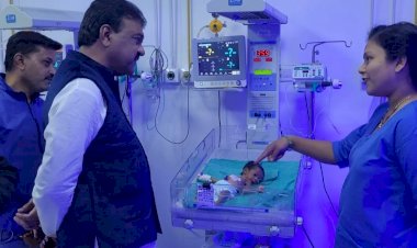 संसदीय सचिव रेखचंद जैन ने किया महारानी अस्पताल का रियल्टी चेक
