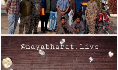 CG में  हीरा पकड़ाया: पुलिस की बडी कार्यवाही…2 हीरा तस्कर गिरफ्तार.... तस्कर से हीरा बरामद.... तस्कर यहां से निकाले हीरे का खोज रहा था ग्राहक.... और फिर हुआ ये...