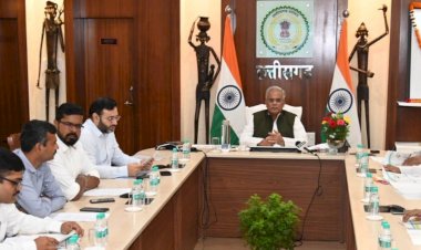 छत्तीसगढ़ के मुख्यमंत्री भूपेश बघेल ने गन्ना प्रोत्साहन योजना में किसानों को 68.90 करोड़ रूपए का किया भुगतान, गोधन न्याय योजना के हितग्राहियों के खाते में 5.35 करोड़ रूपए की राशि का ऑनलाईन अंतरण...