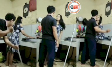Boyfriend girlfriend video: प्रेमी ने अचानक किया ऐसा मजाक! पता चला तो सोच में पड़ गई बेचारी, फिर जो हुआ उसे देख हंसी नहीं रुकेगी आपकी...देखें वीडियो...