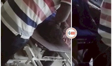 CG- महिला पर डॉक्टर ने की थप्पड़ों की बारिश VIDEO: BP लो होने पर इलाज कराने आई थी महिला मरीज, शराब के नशे में डॉक्टर ने महिला को मारे थप्पड़ पे थप्पड़, फिर जो हुआ, देखें वीडियो......