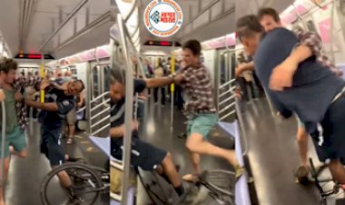 Metro Video: मेट्रो में मच गया बवाल, दो लोगों के बीच जमकर हुई मारपीट- देखे ये वायरल वीडियो...