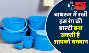 Vastu Tips: बाथरूम में रखी इस रंग की बाल्टी बना सकती है आपको धनवान, मुसीबतों से मिलेगा छुटकारा....