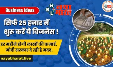 Business Ideas: सुपरहिट आईडिया!  सिर्फ 25 हजार में शुरू करें ये बिजनेस, हर महीने होगी लाखों की कमाई, मोदी सरकार दे रही है मदद....